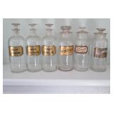 apothecary bottles