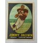 FOOTBALL CARD ONLY ONLINE AUCTION JIM BROWN RC. ENDS 10-11 280 LOTS