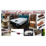 SAS Tempur-Pedic Bed, Damascus Knives Online Auction