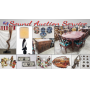 SAS African Mask, Sculptures, Currency Online Auction