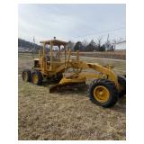 Huber Road Grader - Runs and Drives