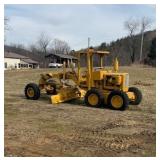 Huber Road Grader - Runs and Drives