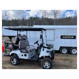 New Electric Golf Cart - White