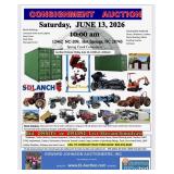 Consignment Auction - Onsite and Online