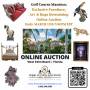 Golf Course Mansion Online Auction: Exclusive Furniture, Art, and Rugs in West Palm Beach