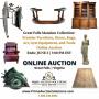 Great Falls Mansion Collection: Premier Furniture, Decor, Rugs, and Art Auction