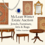 McLean Winter Estate Auction: Jewels, Furniture, Arts & Rugs Online Auction