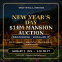 $14 Mill Mansion, New Year's Day Auction, Great Falls Luxury Downsizing
