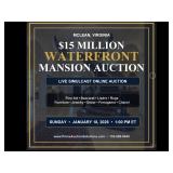 $15 Million McLean Mansion on the Potomac Online Estate Auction