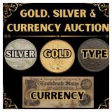 PREMIER GOLD, SILVER & CURRENCY COIN AUCTION