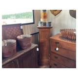 50% off oak pedestal 