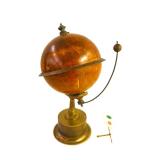 Lot 645:RARE Smith & Sons, LTD antique edwardian empire globe clock with key