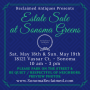 Reclaimed Antiques Presents: Estate Sale at Sonoma Greens