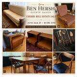 Ben Hersh Estate Sales - Cherry Hill Danish Modern Furniture, Antiques, Vintage and more