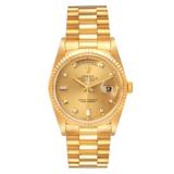 Lot #9979 Rolex Presidential with Diamonds