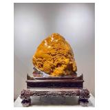 Lot #848 Shoushan Stone Mountain Carving