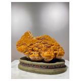 Lot #898 Shoushan Stone Village Carving