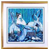 Lot # 150 Original Ting Shao Kuang - Emerald Valley Screenprint