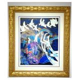 Lot #120 Ting Shao Kuang Screenprint - Peace and Friendship