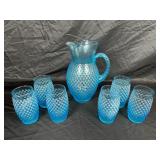 Blue Hobnail
