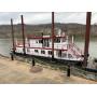 West Brownsville, PA: 74 Custom Paddlewheel Houseboat