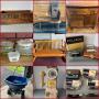Smock, PA:  Furniture, Pyrex, Pocket Knives, Collectibles, Bose Radio, Stoneware, Push Mower, Lamps,