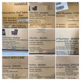 Washington, PA: Day 2 of 2: Huge New in Box Furniture Sale: Sectional Pieces, Recliners, Entertainm