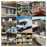 Uniontown, PA: 2007 Ford E450 Box Truck, 32 Storage Trailer, Tools, Building Supplies & More!