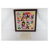 Original Mixed Media "Girl Power" by Nelson De La Nuez.