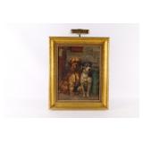 19th Century Victorian Oil Painting - Dog Portrait
