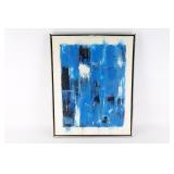Abstract Oil on Canvas by Marion Riseman