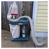 JET DC-650 1HP Dust Collector 115V Woodworking System w/ Hose & Dual Bags