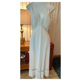 Vanity Fair NOS Pleated Lace Lingerie Slip 