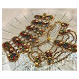 Retro Hollywood Film Inspired Jewelry Alexander Korda Thief of Bagdad Set