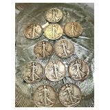 Walking Liberty Half Dollars 