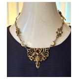 Art Deco Egyptian Revival Necklace 