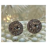 Hattie Carnegie Rhinestone Earrings 