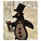 Bettina von Walhof Trembler Jiggler Crystal Brooch 