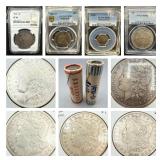 237 The Minted Legacy - Numismatics Online Auction Ends 10/27, PU 10/29 2-6pm