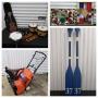 MORE LISTINGS COMING! A PRACTICAL MIX: FURNITURE, HOUSEHOLD DECOR, TOOLS & MORE - BIDDING ENDS 1/25