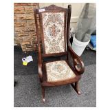 Vintage Wooden Rocking Chair