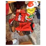 2 Christmas Inflatables, Grinch