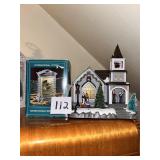 Crystal Roman Numerals Clock, Christmas Decor