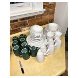 Sets of Mugs, Plates, Bowls