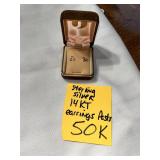 Sterling Silver 14KT Earring Posts Jewelry