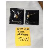 18KT Gold Tone Necklaces Jewelry