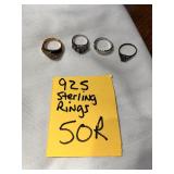 925 Sterling Rings Jewelry