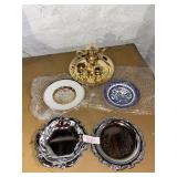 Tea Set, Serving Platters, Vintage Decor Plates