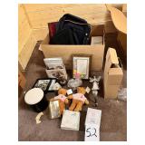 Frames, Backpack, Box lot