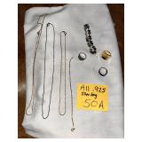 All .925 Sterling Jewelry